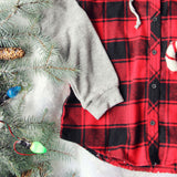 Snowy Creek Plaid Shirt in Red: Alternate View #3
