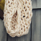 The Snowy Knit Scarf: Alternate View #2