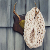 The Snowy Knit Scarf: Alternate View #1
