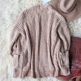 Softest Chenille Sweater in Taupe: Alternate View #7
