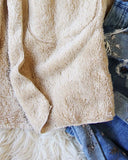 Softest Teddy Vest in Taupe: Alternate View #3