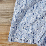 Something Blue Lace Romper: Alternate View #3