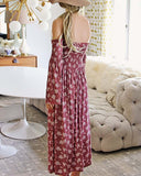 Sophie Maxi Dress in Pink: Alternate View #3