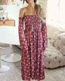 Sophie Maxi Dress in Pink: Alternate View #1