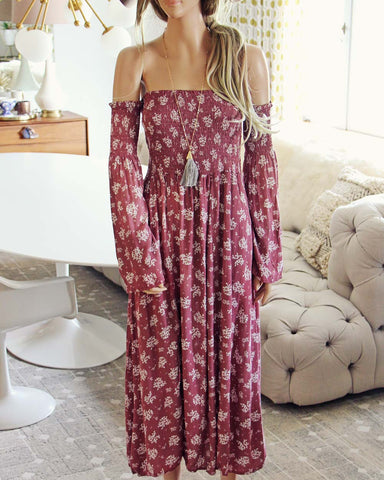Sophie Maxi Dress in Pink