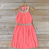 Ice Shadow Dress in Coral: Alternate View #4