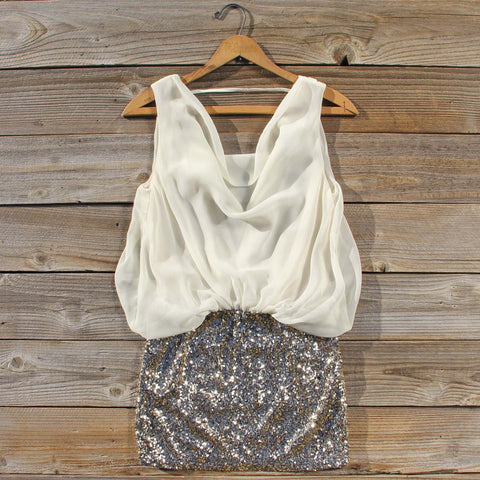 Sparkling Snow Party Dress