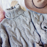Spool Lux Storm + Cable Sweater: Alternate View #3