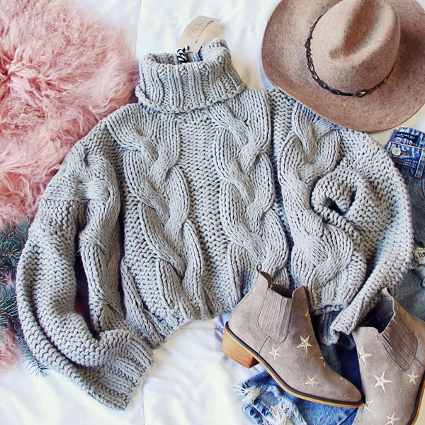 Spool Lux Storm + Cable Sweater, Soft Knit Winter Sweaters from Spool ...