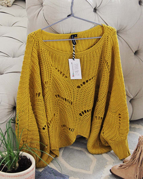 Spring Cactus Sweet Sweater: Featured Product Image
