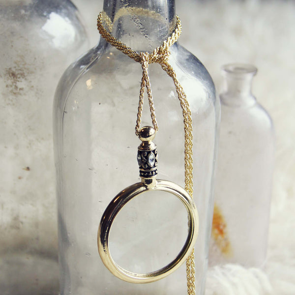 70's Spyglass Necklace: Featured Product Image