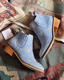 Starry Night Suede Boots in Sky: Alternate View #4