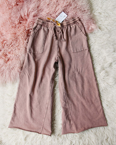 Mineral Wide Leg Pants in Desert