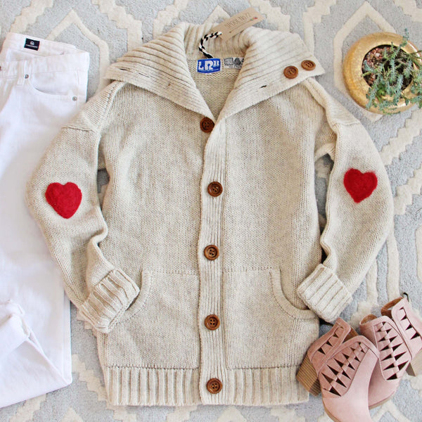 Stolen Hearts Vintage Sweater: Featured Product Image