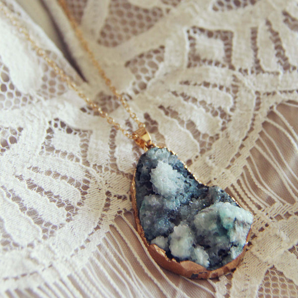 Stonefrost Necklace in Sage: Featured Product Image