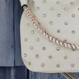 Stormy Skies Studded Tote in Sand: Alternate View #2