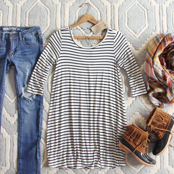The Stormy Stripe Tunic: Featured Product Image