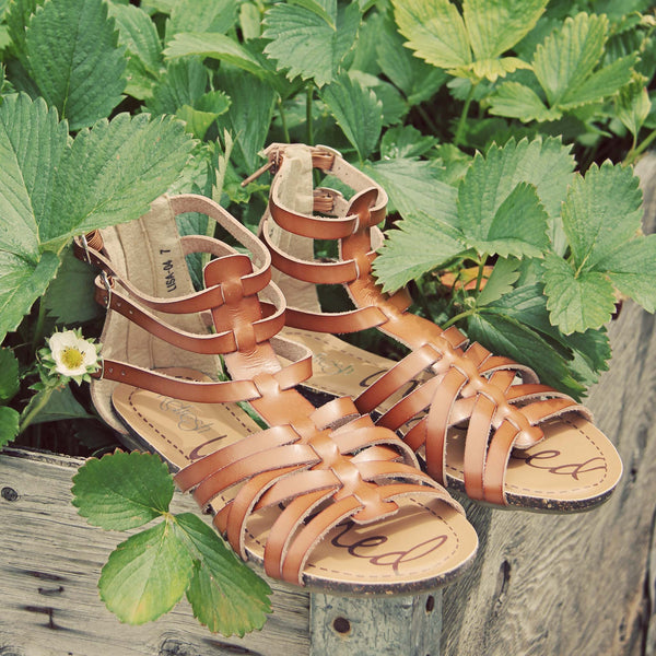 Shadow Vine Sandals: Featured Product Image