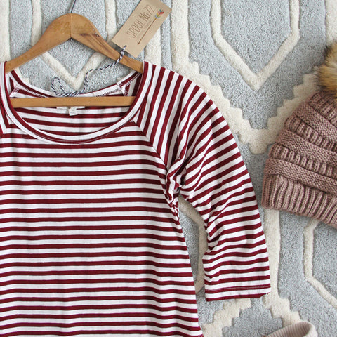 BABE & TESS  Striped overalls  Azure blue