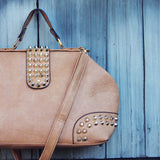 Studded Dusk Tote in Toffee: Alternate View #2