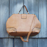 Studded Dusk Tote in Toffee: Alternate View #3