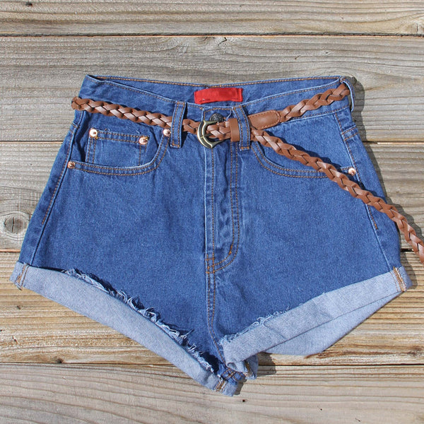 Summer Nights Cuffed Jean Shorts: Featured Product Image
