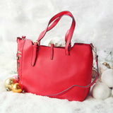 Sun Valley Tote in Red: Alternate View #3