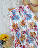 Sunflower Maxi Skirt: Alternate View #3