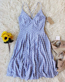 Sunflower Dress in Blue: Alternate View #1
