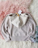 Sweater Knit Hoodie: Alternate View #3