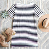 Sweet & Basic Stripe Dress: Alternate View #3