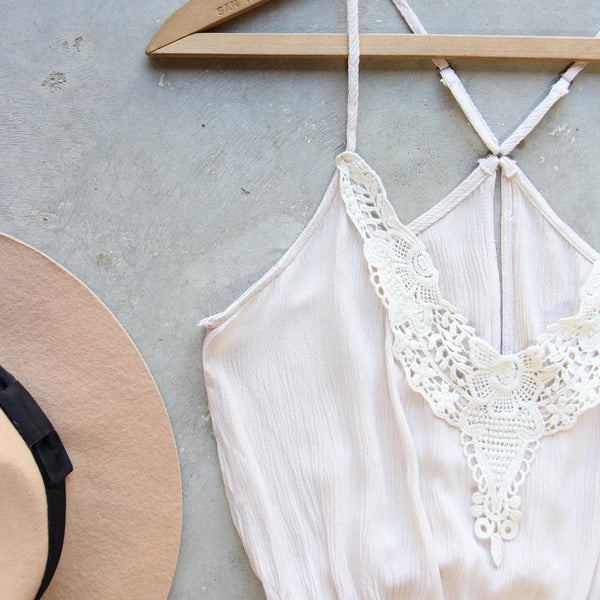 Sweet Dance Romper, Boho Lace Rompers from Spool No.72. | Spool No.72