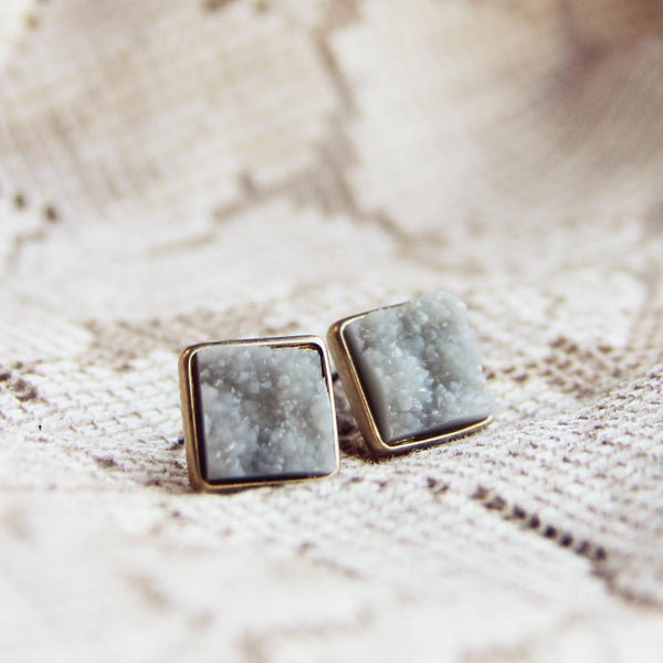 Sweet Druzy Earrings: Featured Product Image