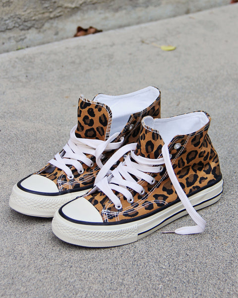Sweet Leopard Sneakers: Featured Product Image