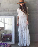 Sweet Pea Lace Maxi: Alternate View #1
