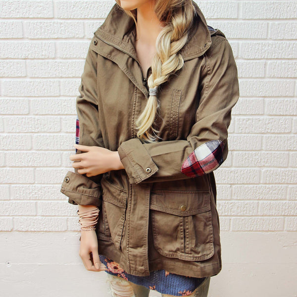 Sweet Plaid Parka: Featured Product Image