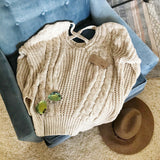 Sweet Strap Back Sweater: Alternate View #3