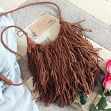 Sweetheart Fringed Tote: Alternate View #3