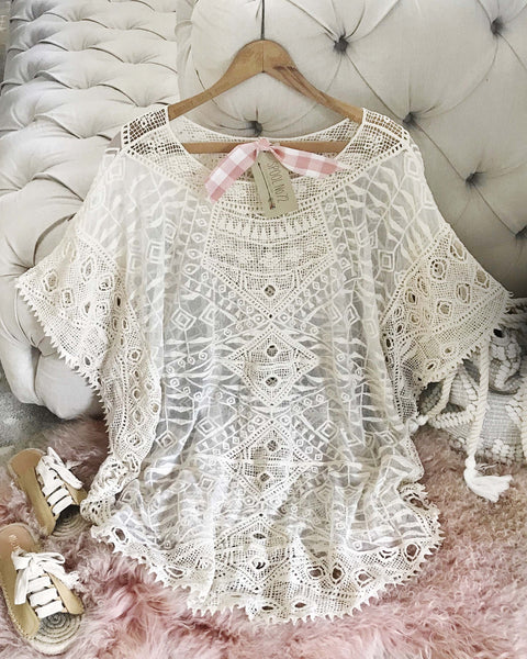 Sweetroot Lace Tunic: Featured Product Image