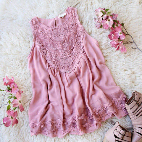 The Sydney Sage Top in Rose