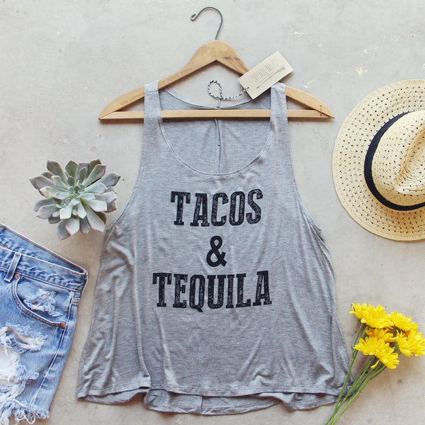 Tacos & Tequila Tank: Featured Product Image
