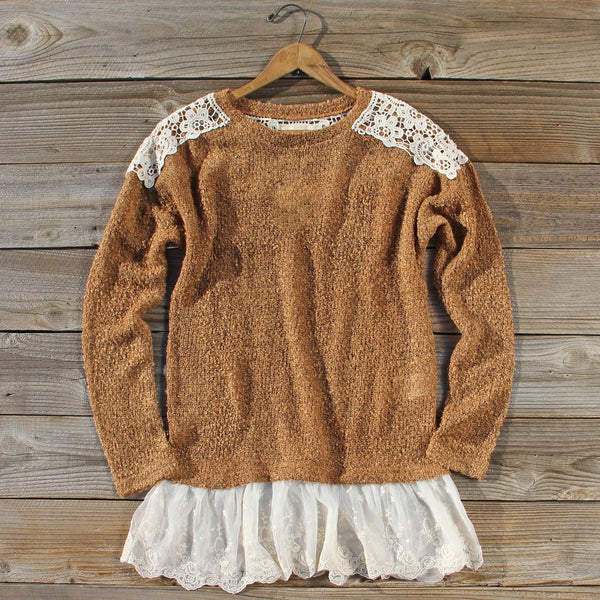 Tamarack Lace Sweater: Featured Product Image