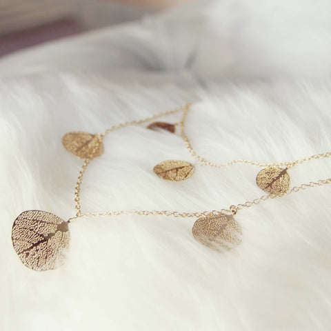 Tangled Leaves Necklace
