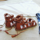 Tangled Wrap Sandals: Alternate View #4