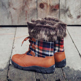 Tartan Flurries Snow Boots: Alternate View #3