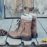 Snowhaven Sweater Boots in Ash: Alternate View #3
