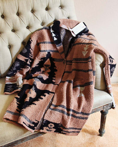 Teton Sweater Coat in Camel