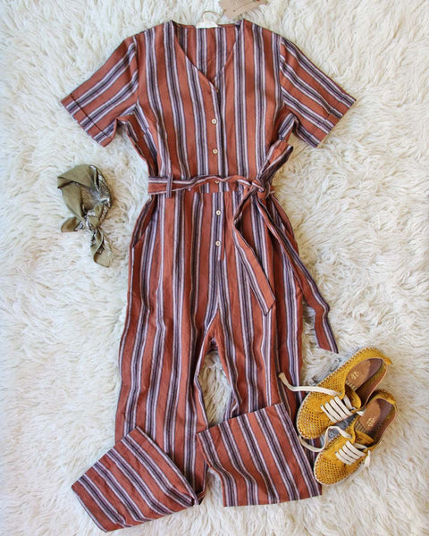 The 70's Wide Leg Jumpsuit: Featured Product Image