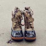 The Alpine Duck Boots in Taupe: Alternate View #3