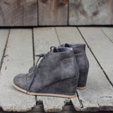 The Billie Plaid Booties in Gray: Alternate View #3